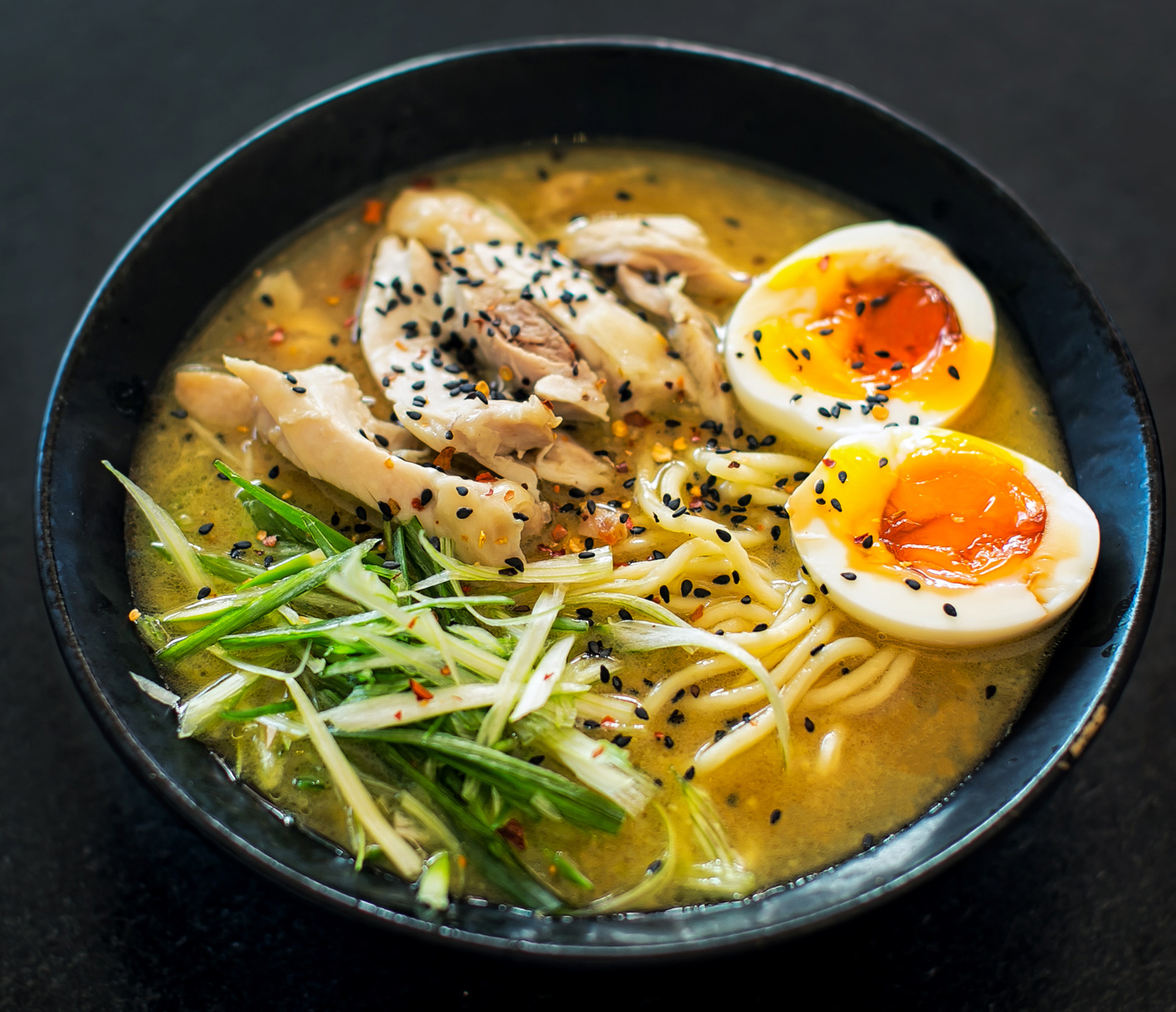 Roasted Chicken Ramen - Restaurant Quality Wine In 2 Hours