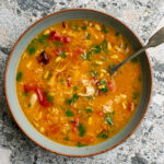 Chicken Tomato Pesto Soup Recipe