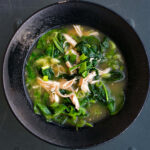 Star Anise Chicken Spinach Soup Recipe