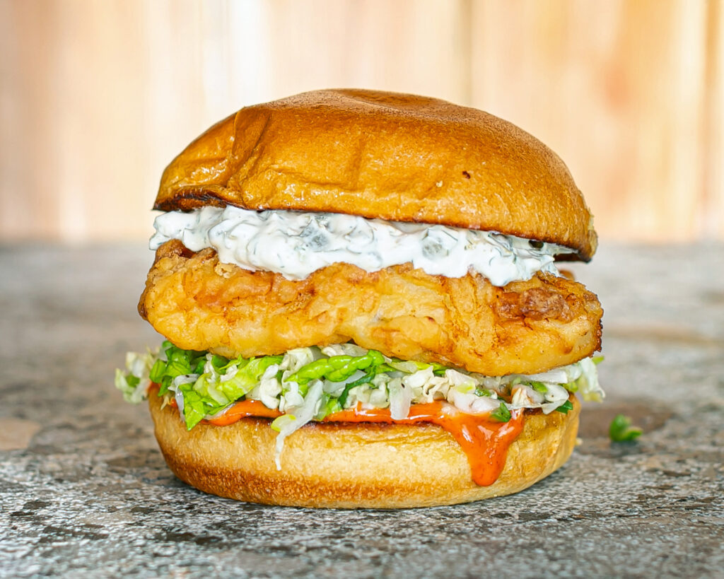 Fish Banger Burger Recipe
