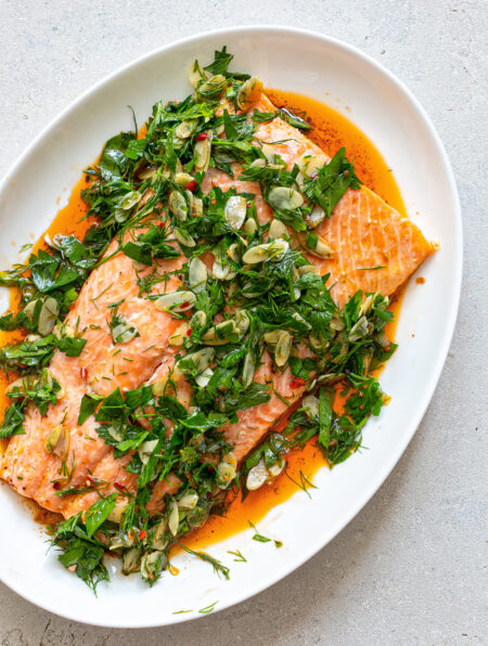 Slow Roasted Salmon Recipe