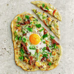 Za’atar Feta and Egg Flatbread