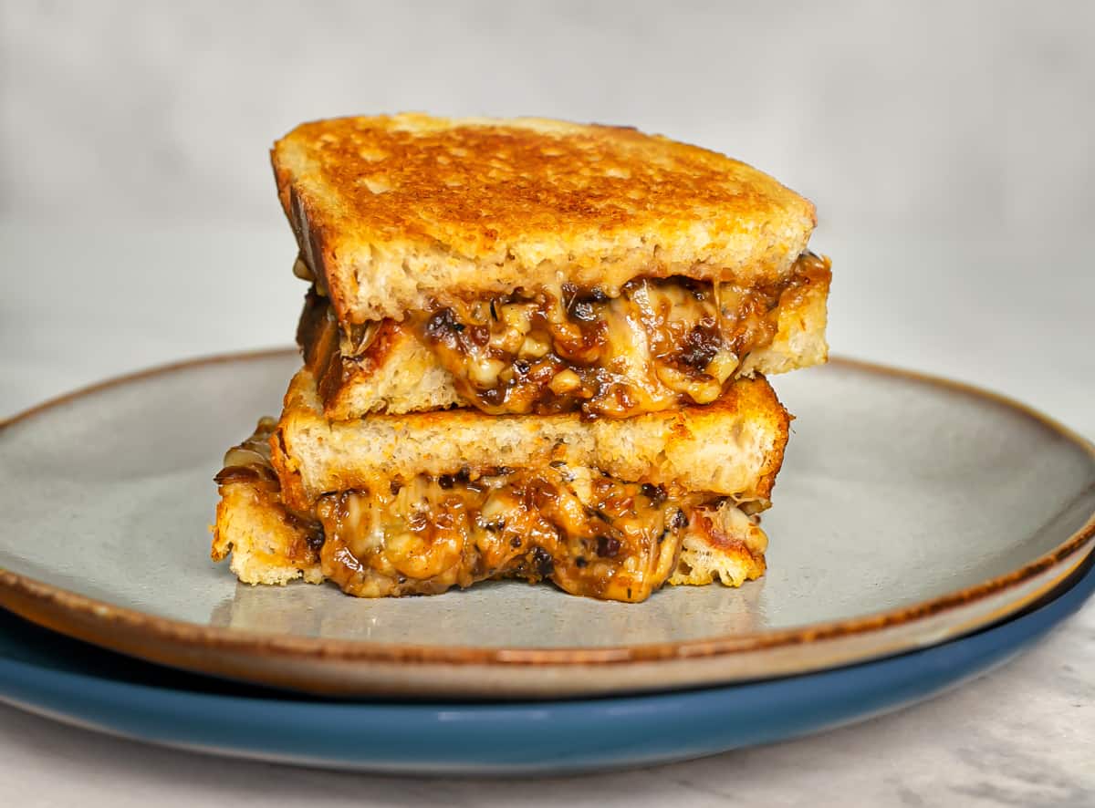 Bacon Jam Grilled Cheese Sandwich