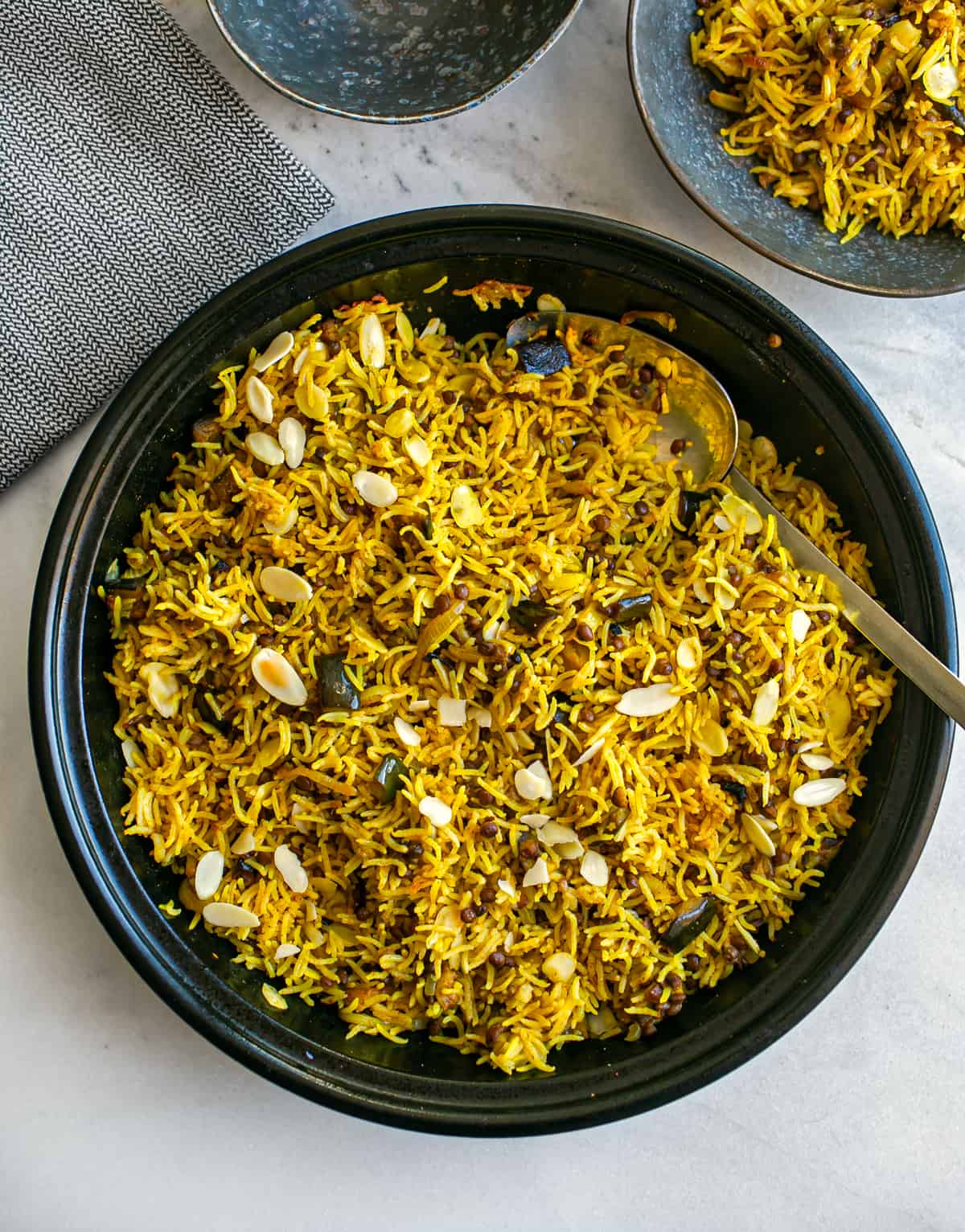 Oven Baked Baharat Rice