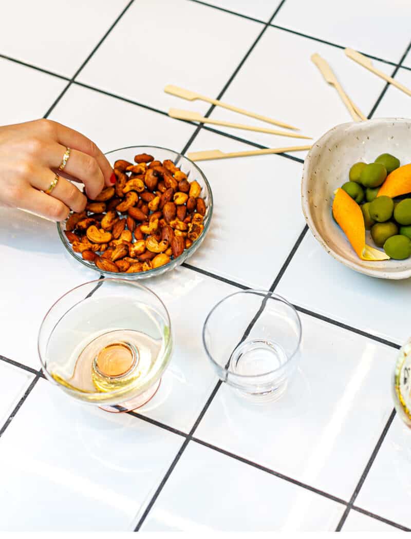 Crispy Tofu Miso Soup - with rice noodles and creamy boiled egg