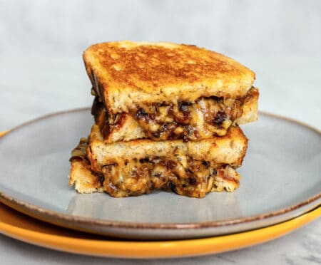 Grilled Cheese and Bacon Jam Sandwich