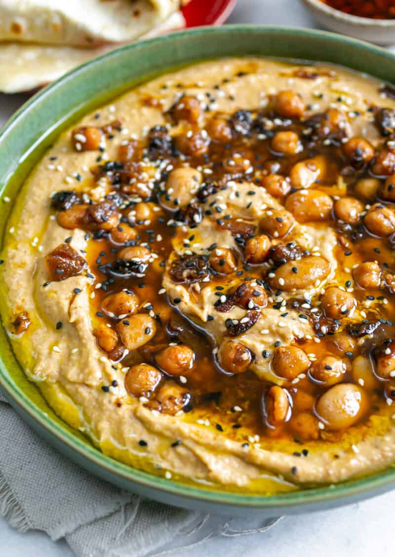 Baharat Two-Bean Hummus - Layers Of Flavour And Texture