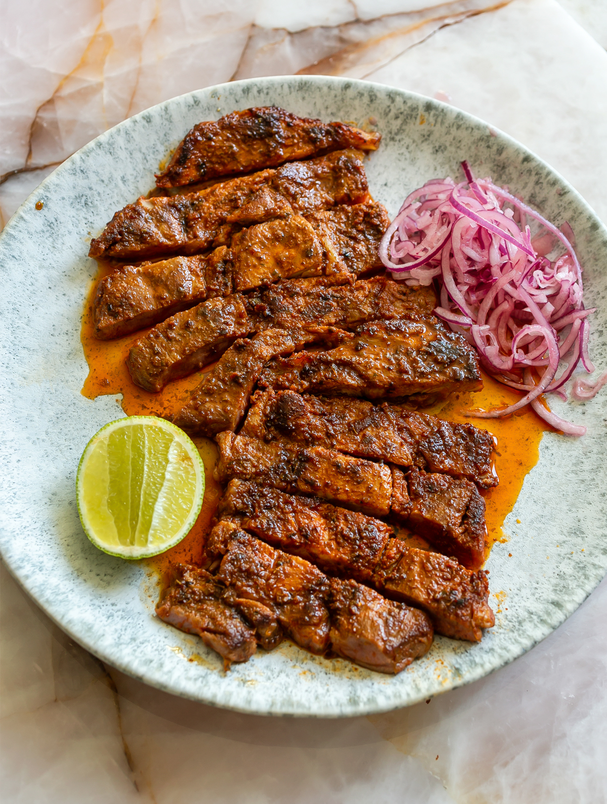 Marinated pork steaks hotsell